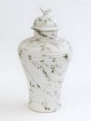 Handmade Ceramic Ginger Jar With Bird Lid  HP-1044