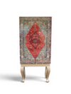 Vintage Inspired Turkish Carpet Print MDF Wood Storage WC-1012