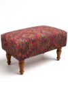 Handmade Ottoman Foot Stool Kilim Upholstered OS-1034
